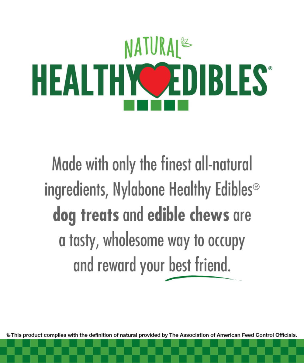 Nylabone Healthy Edibles ingrédients-naturels : sans additifs artificiels.