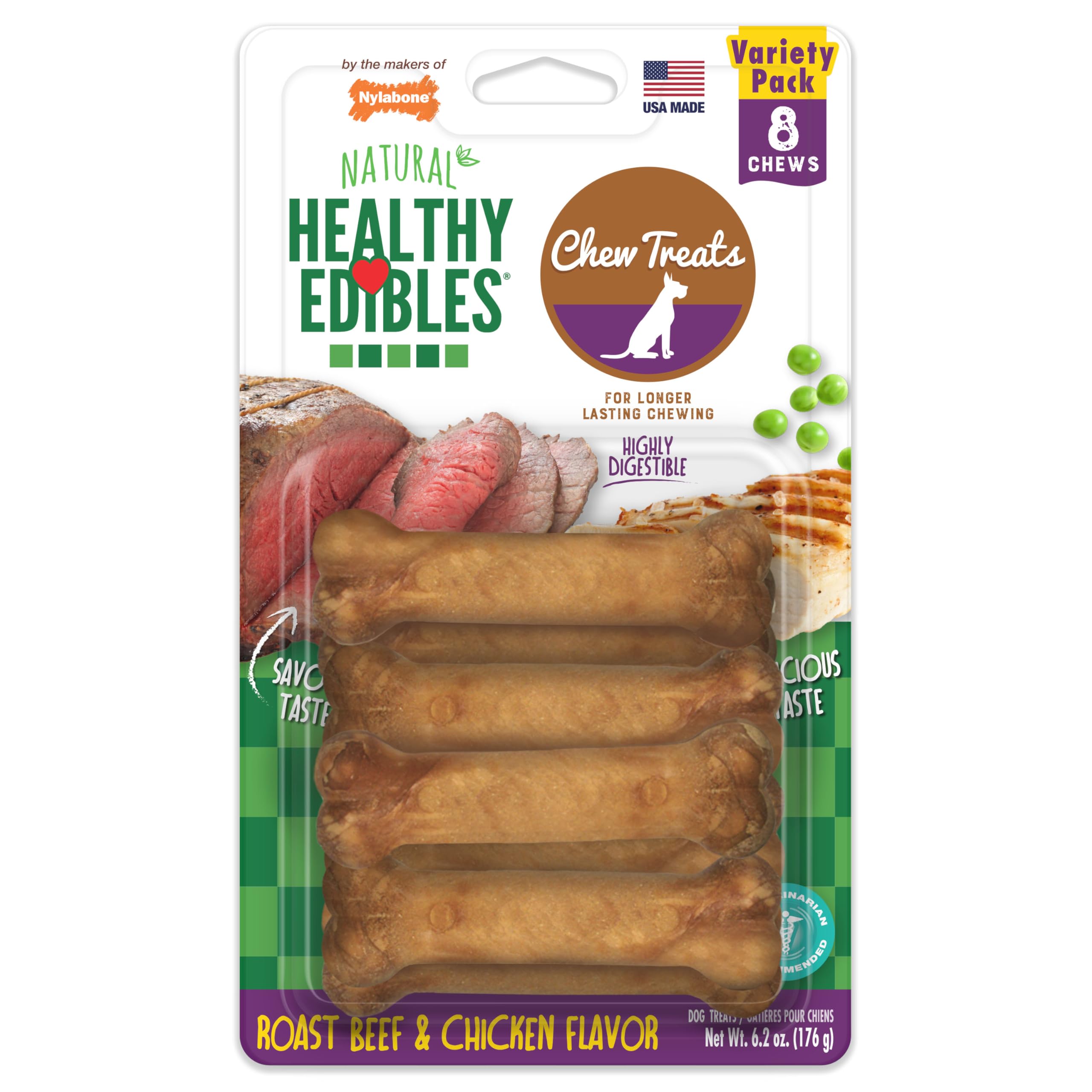 Nylabone Healthy Edibles: os longue durée pour chien.