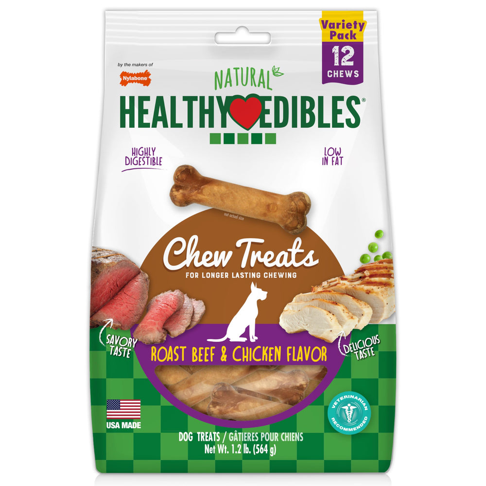 Nylabone Healthy Edibles, os-petit-chien-dur: idéal pour occuper les chiens de petite taille.