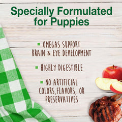 Nylabone Healthy Edibles chiot, texture douce favorisant la dentition.