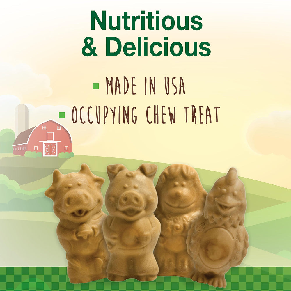 Nylabone Healthy Edibles chiot, formes amusantes dessinées.