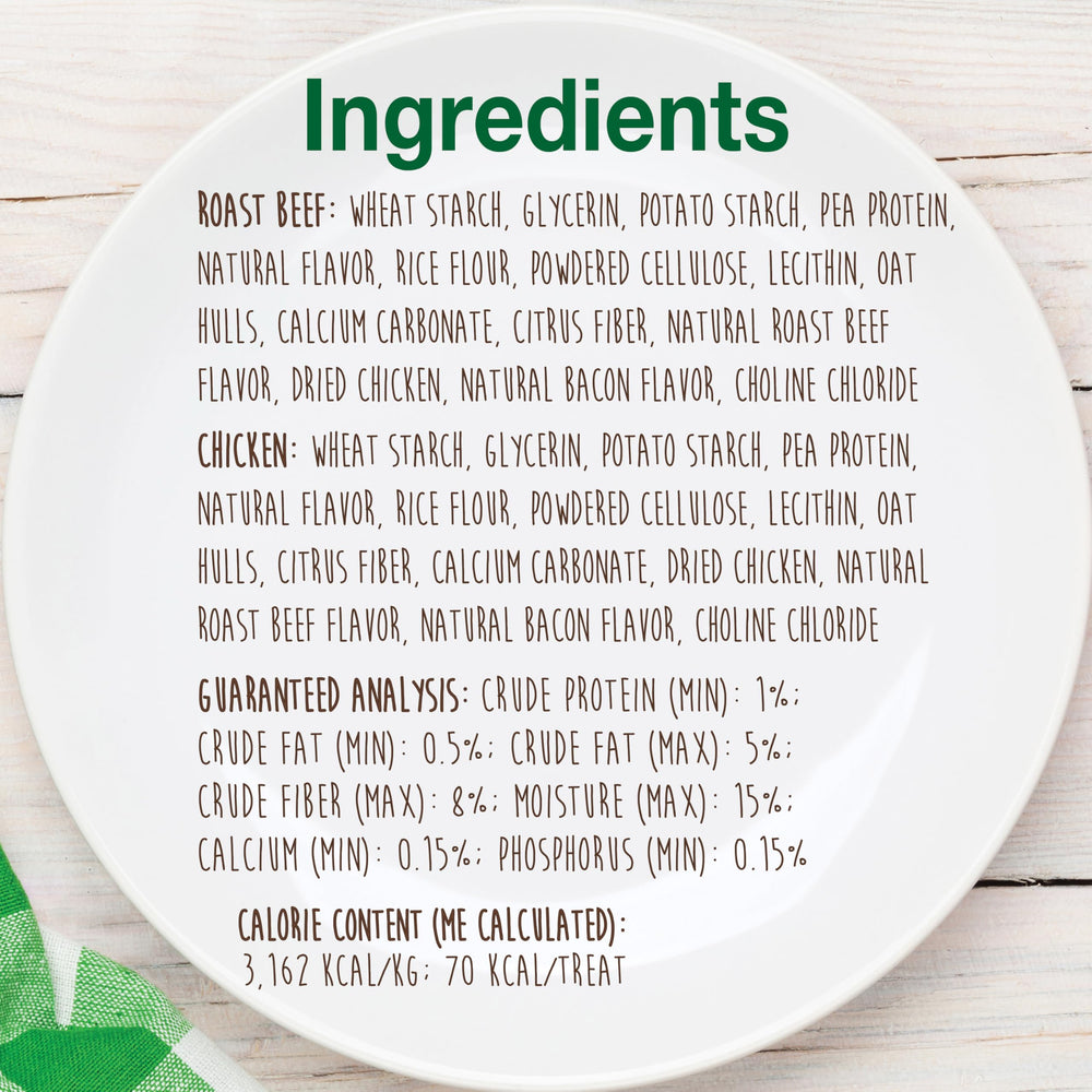 Nylabone Healthy Edibles: sans additifs artificiels, respect des ingrédients