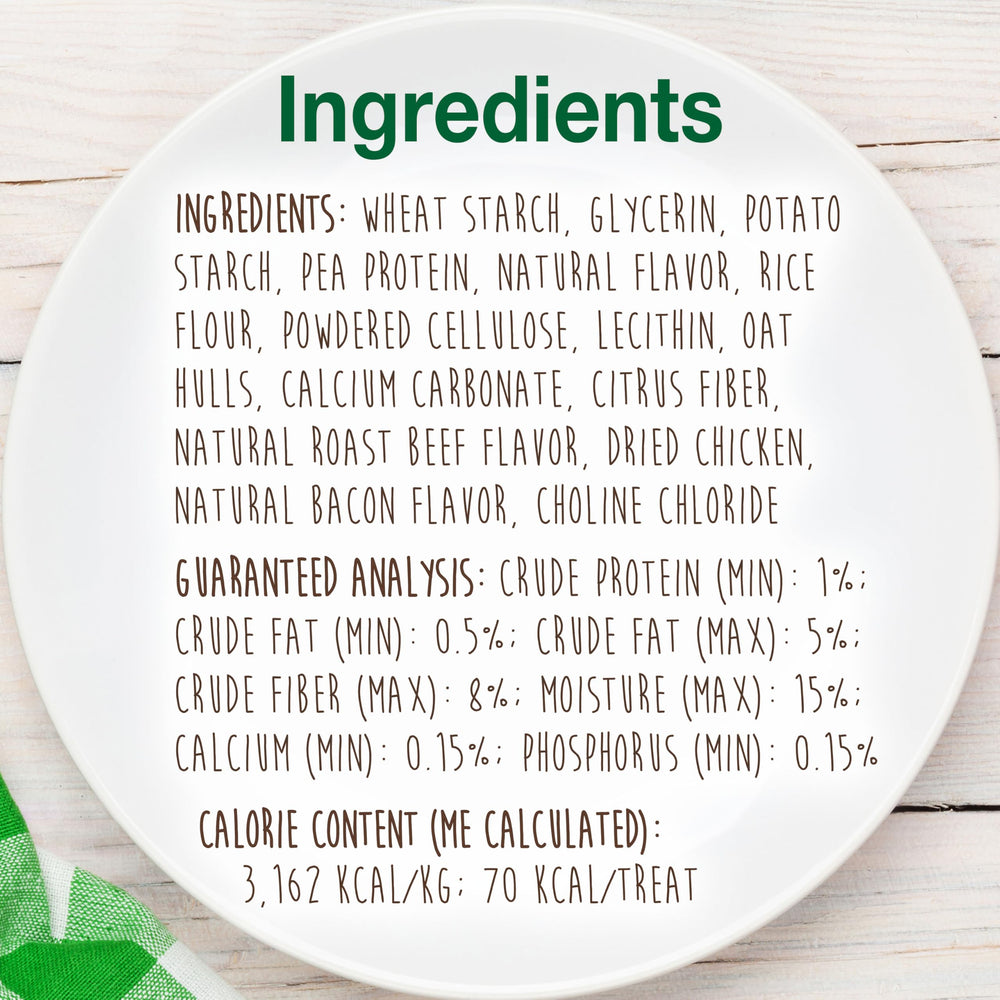 Sans colorants artificiels, Nylabone Healthy Edibles offre une option plus naturelle.