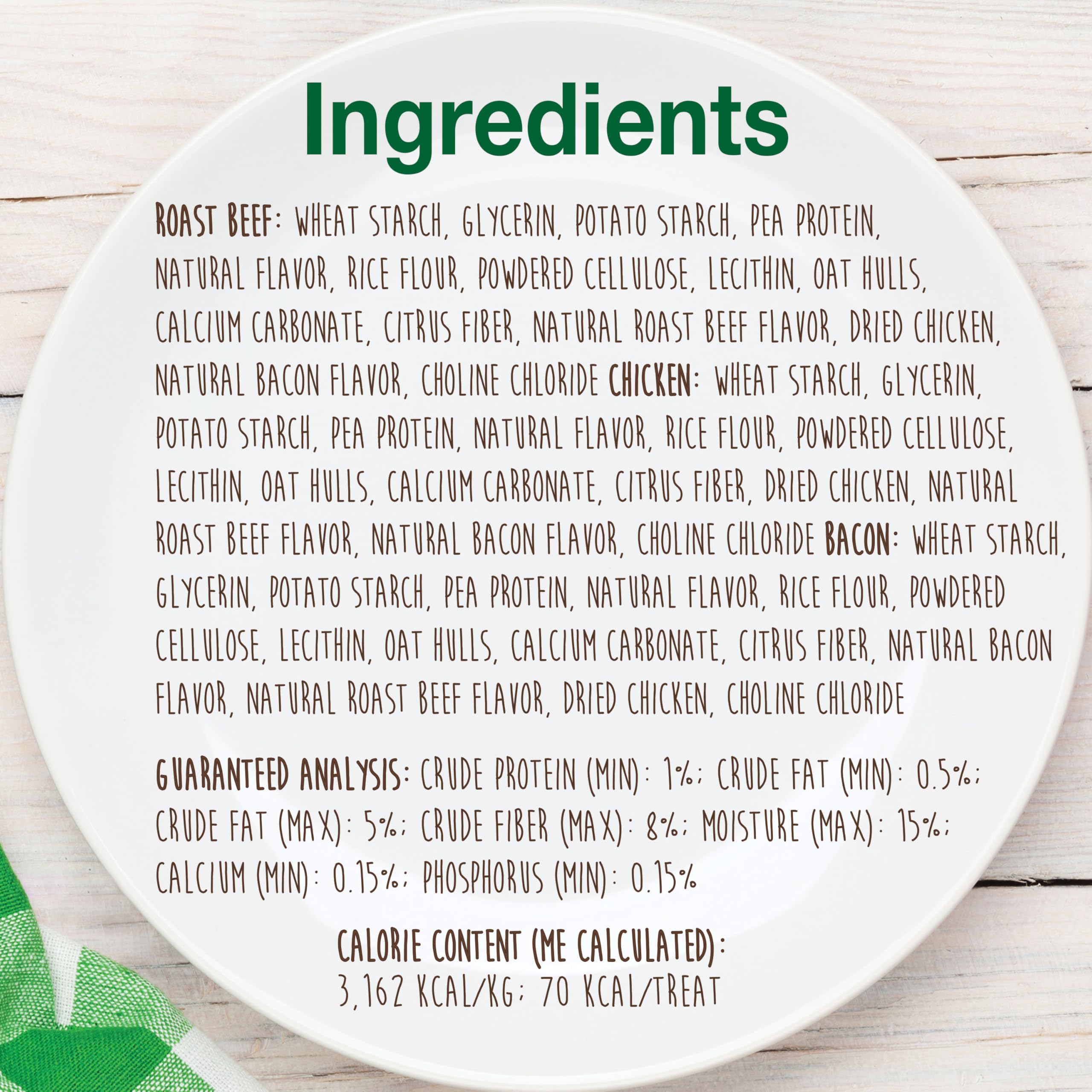 Sans additifs, sans colorants — friandises saines Nylabone.