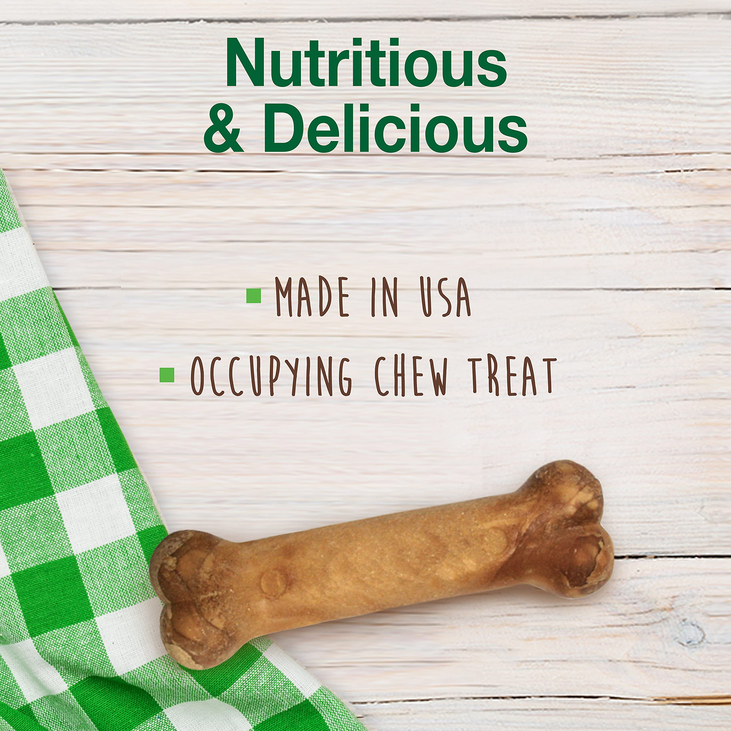 Nylabone Healthy Edibles - texture-digestible: bouchée facile à mâcher pour chien.