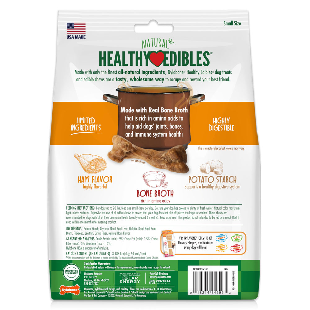 Usage récréatif et récompense avec Bouillon-Os Nylabone Healthy Edibles