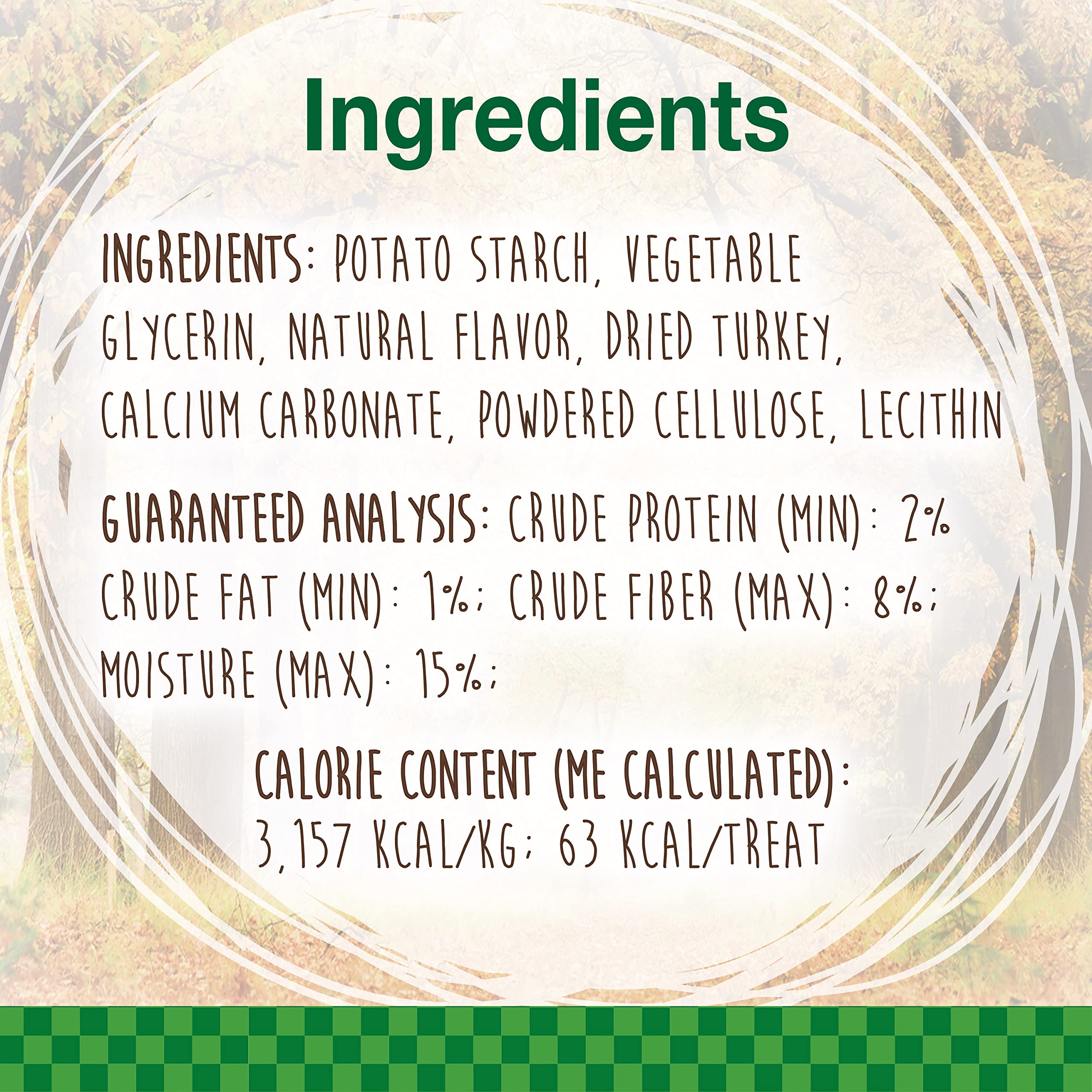 Nylabone Healthy Edibles WILD – sans conservateurs artificiels: composition plus propre.