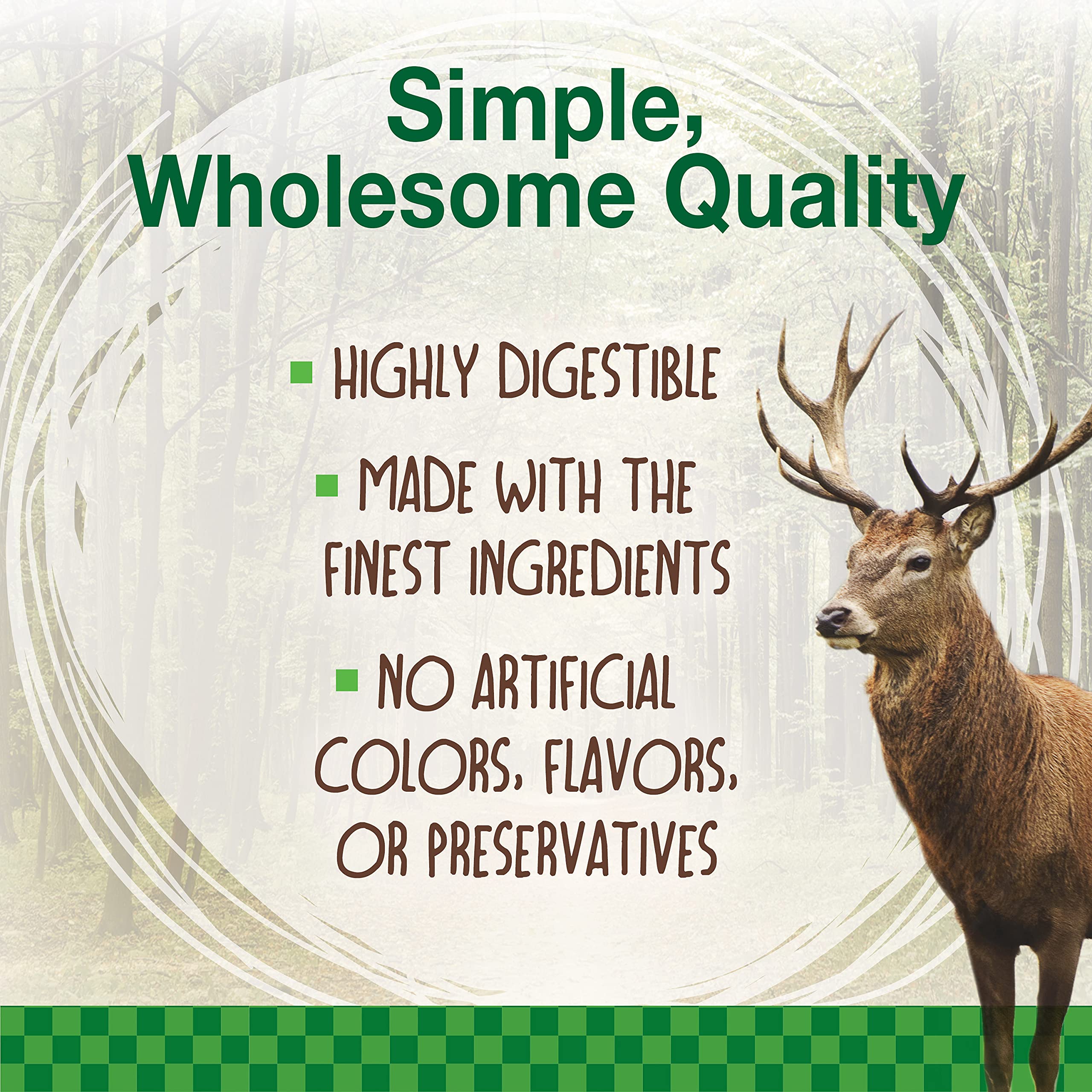 Nylabone Healthy Edibles Wild – os grande taille, dimensions 4,25 pouces.