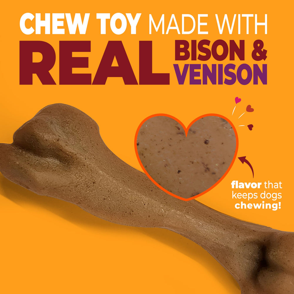 Nylabone jouet-mordant-pour-gros-chien : résistance extrême pour les mâcheurs puissants.