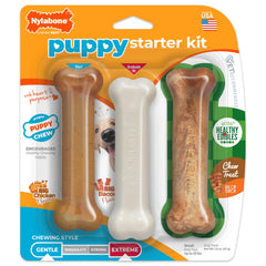Kit Nylabone chiot démarrage — ensemble de jouets pour chiots, mastication saine.