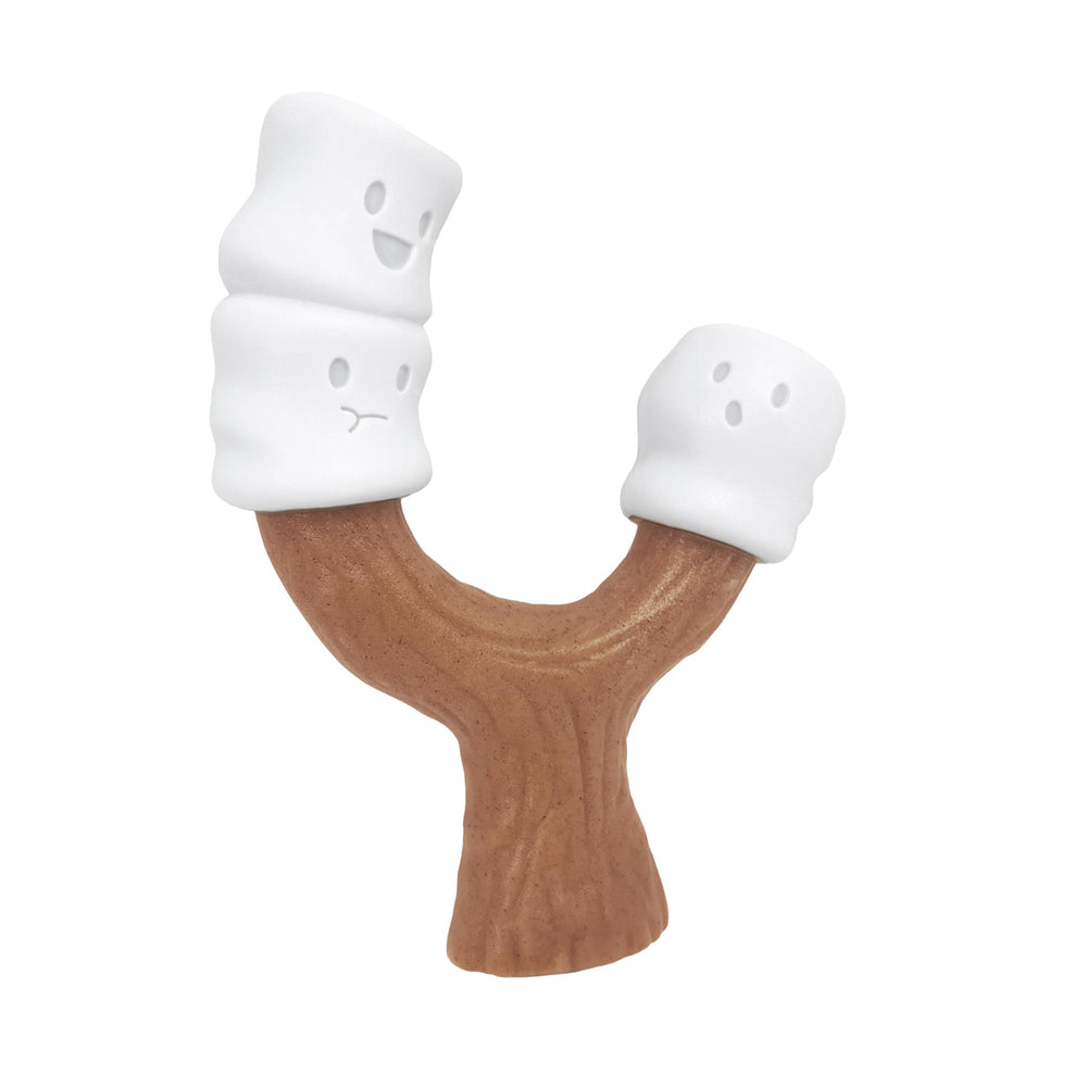 Nylabone Marshmallow Stick robuste, dentition en jeu pour chiens actifs.