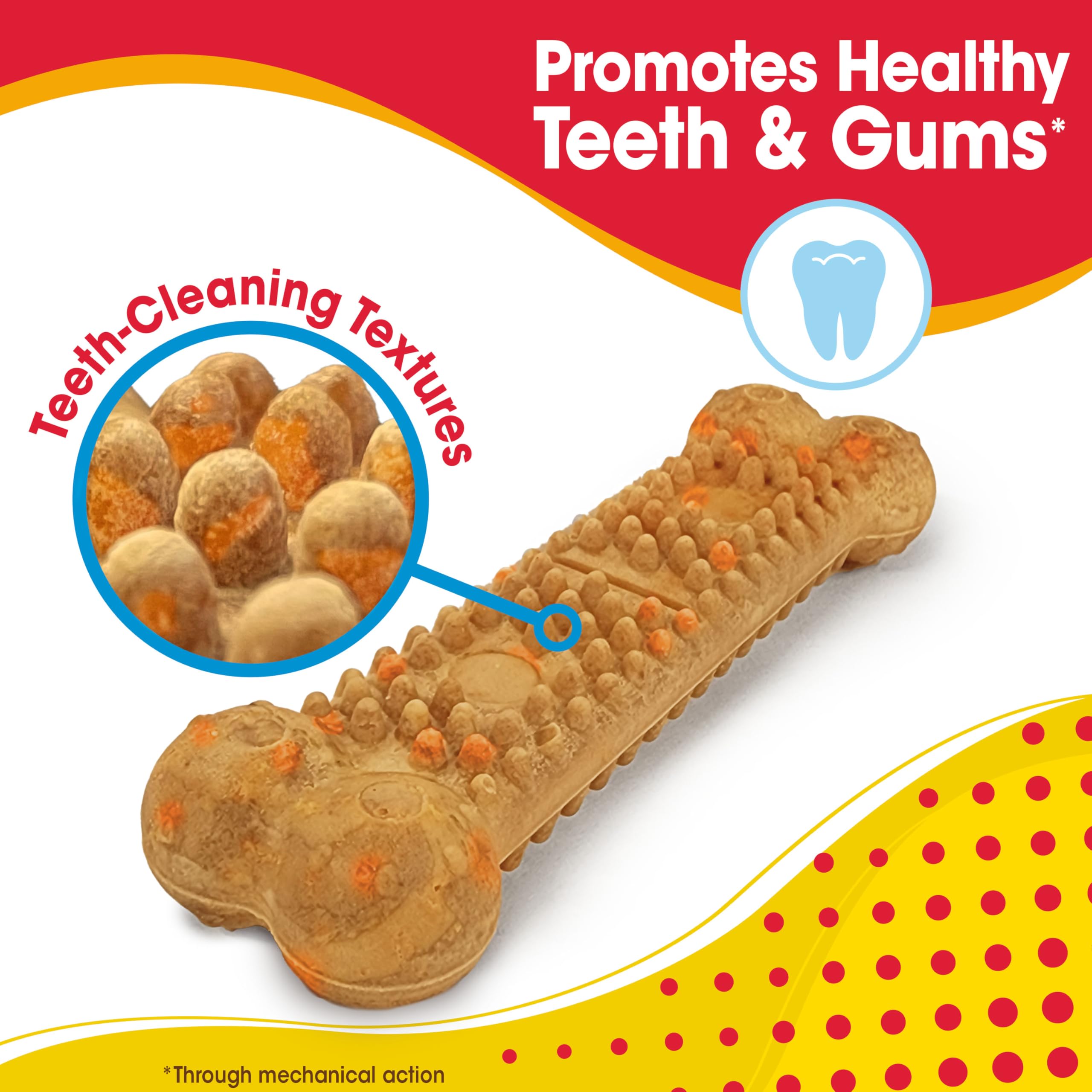 Nylabone Nubz fabriqué aux États‑Unis, haute qualité.