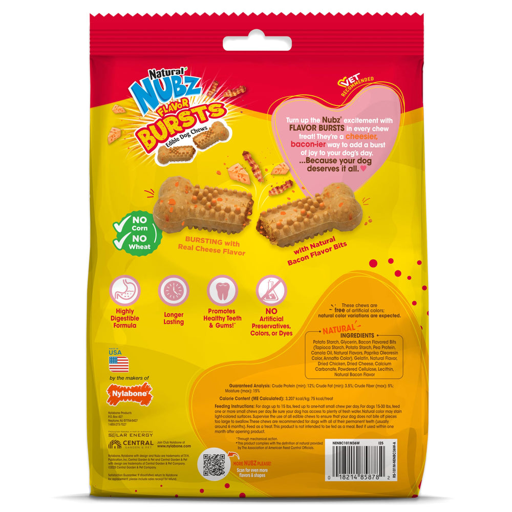 Nylabone Nubz - format petit chien jusqu’à 25 lb.