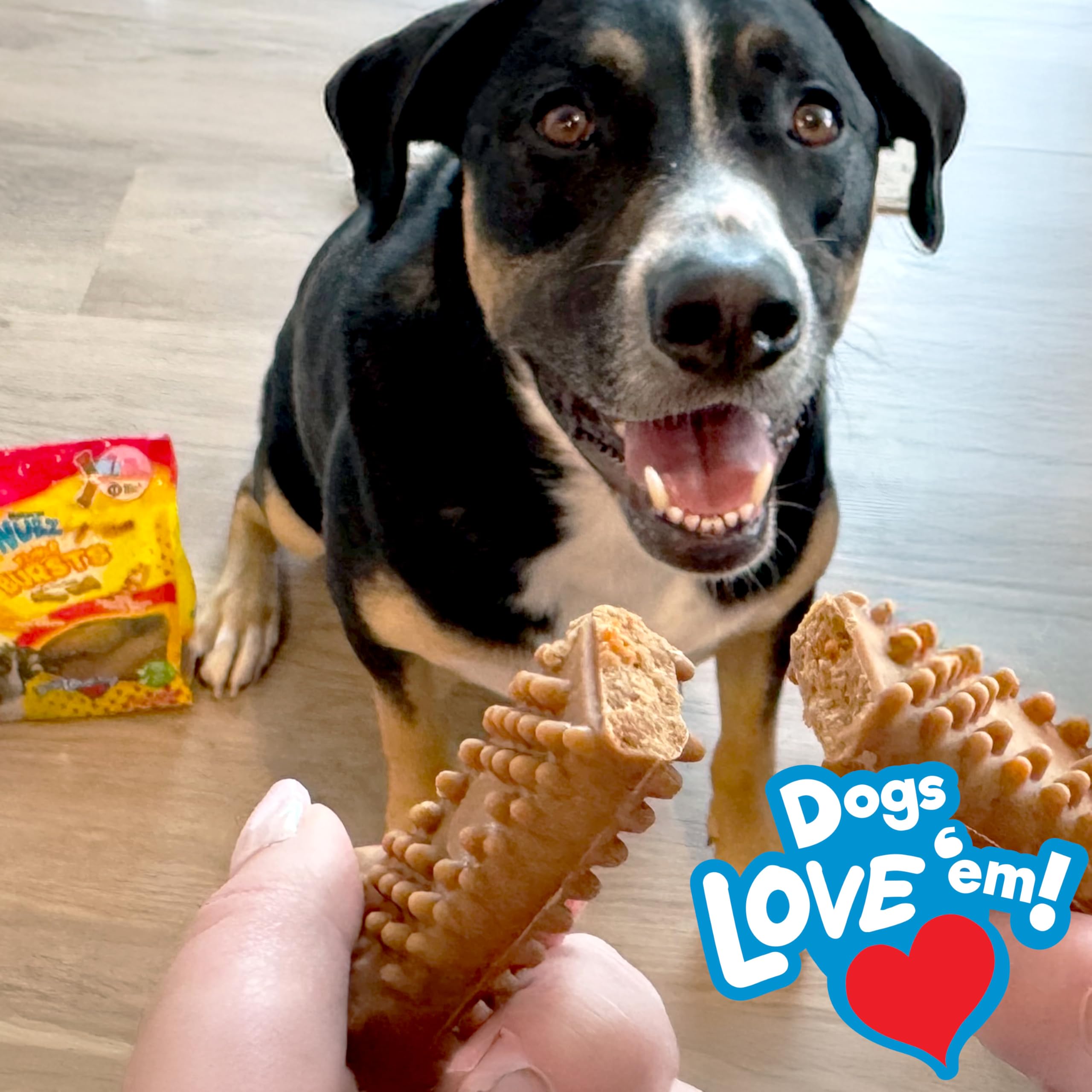 Nylabone Nubz sans céréales avec ingrédients simples et naturels.
