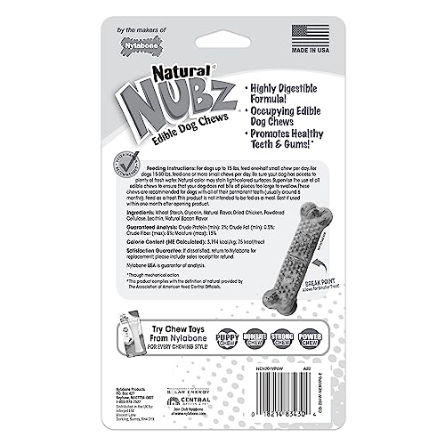 Nylabone Nubz saveur poulet, appétence quotidienne pour chiens