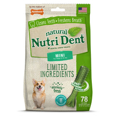 Nylabone Nutri Dent – bouchées dentaires 360 degrés pour nettoyer les dents.