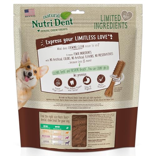 Nylabone Nutri Dent mini dimensions 5 cm par 1,3 cm