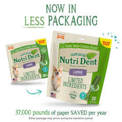 Nylabone Nutri Dent picots 360 degrés pour nettoyer les dents pendant la mastication