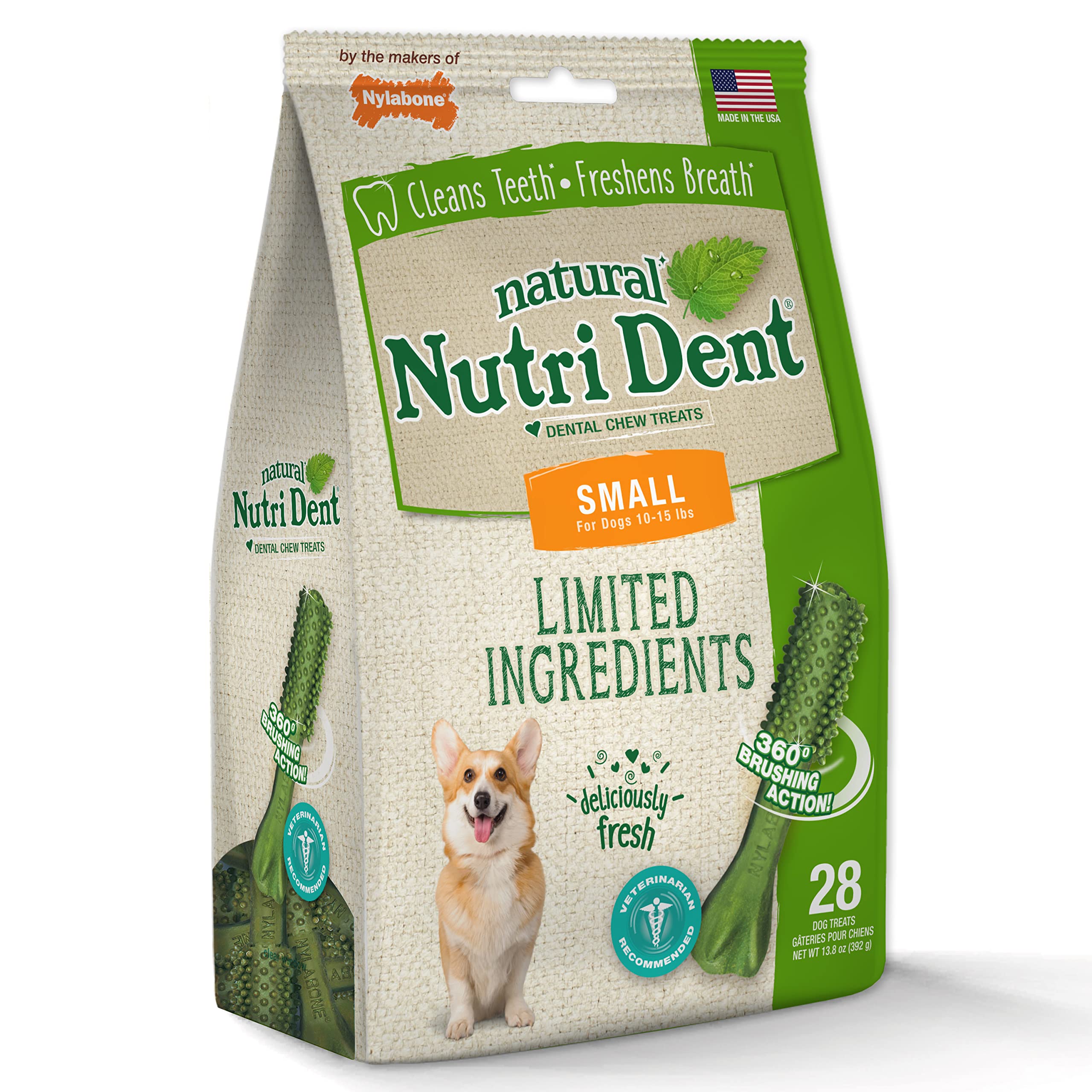 Nylabone Nutri Dent utilisation-quotidienne: s'intègre facilement à la routine.