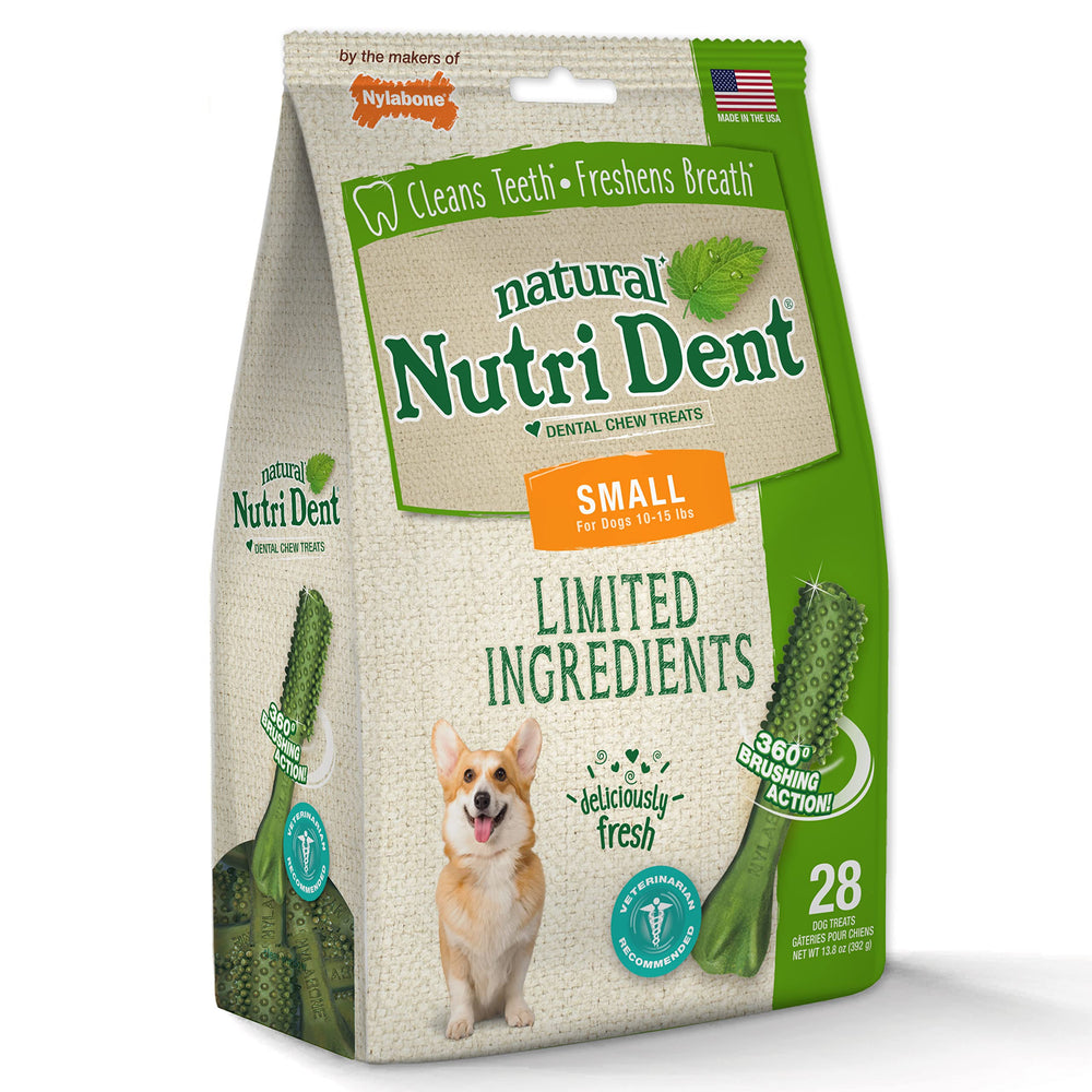Nylabone Nutri Dent utilisation-quotidienne: s'intègre facilement à la routine.