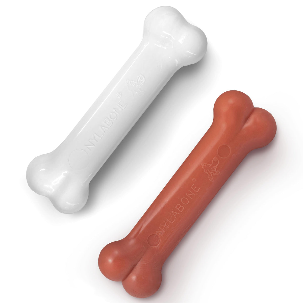 Nylabone Original os-mordant-bacon: jouet durable pour mâcher intensément.