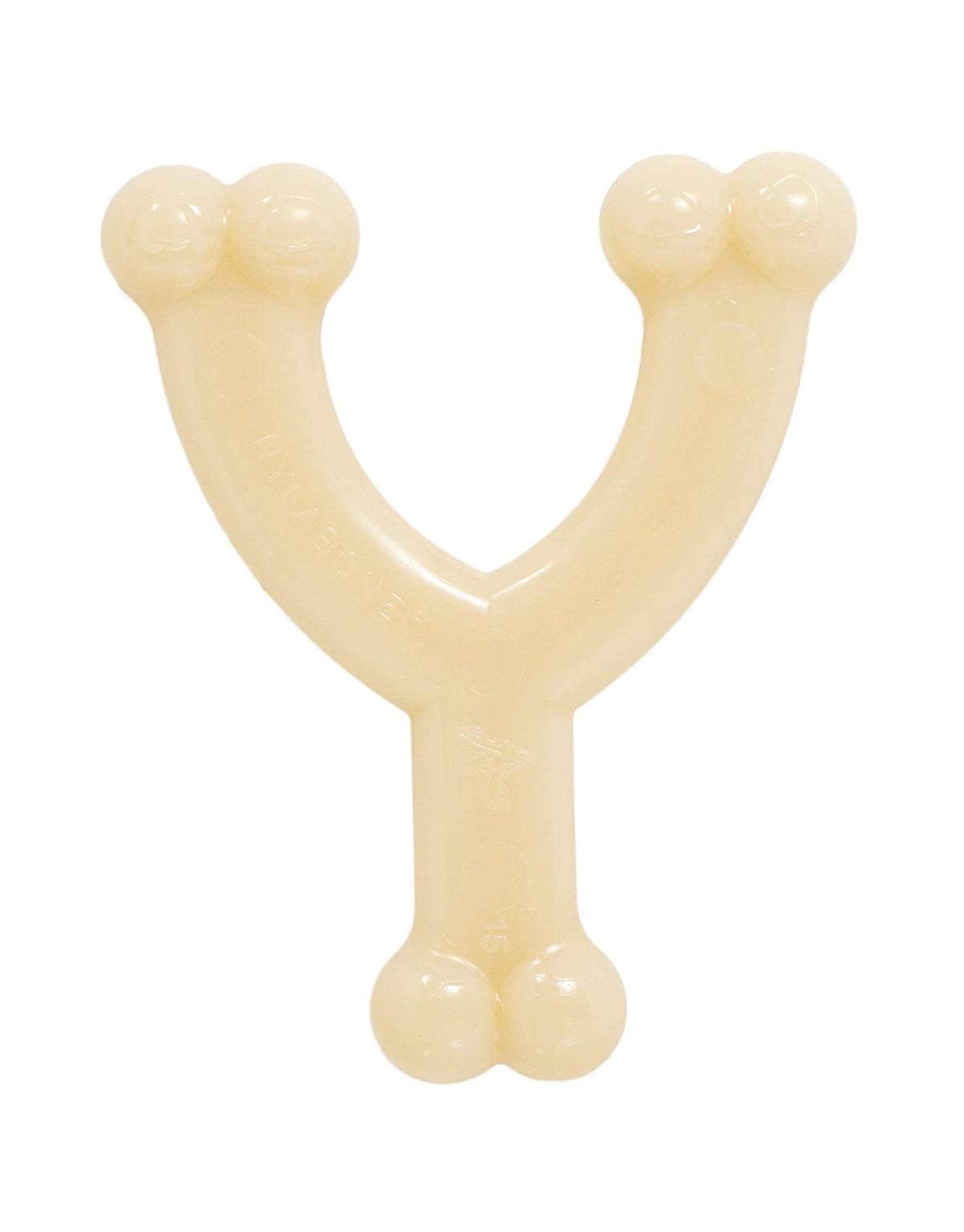 Nylabone Original Wishbone Power Chew Toy pour petit chien, goût poulet, engagement et joie
