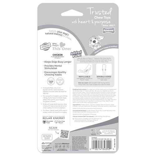 Nylabone Os articulé – conçu pour les chiens moyens pesant jusqu’à 16 kg.