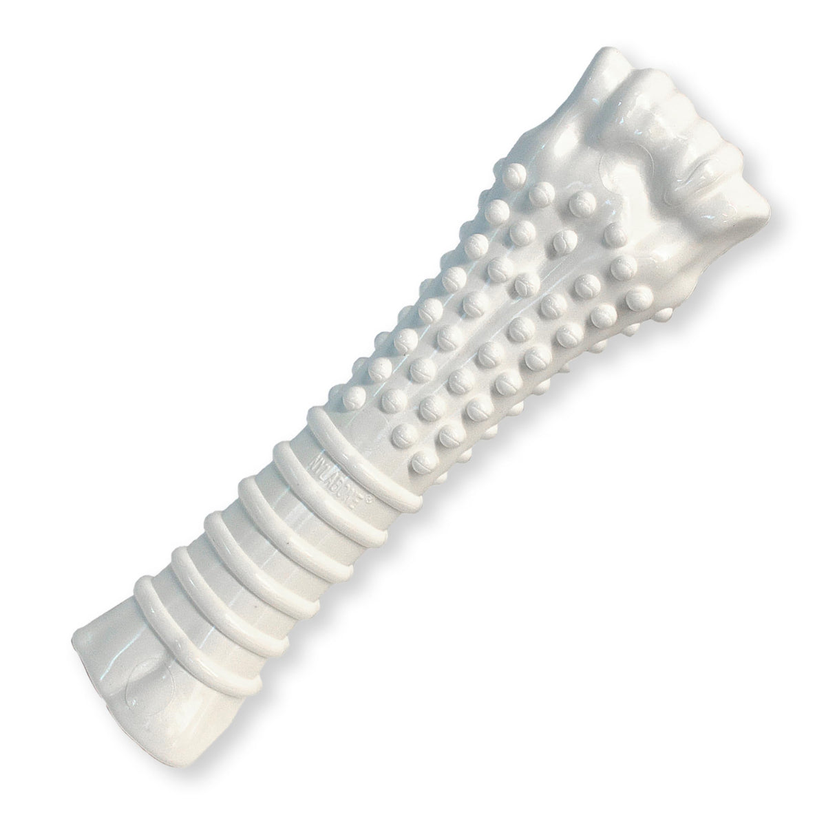Nylabone os articulé texturée poulet XL, pour chiens forts, nettoie les dents lors du mâchage.