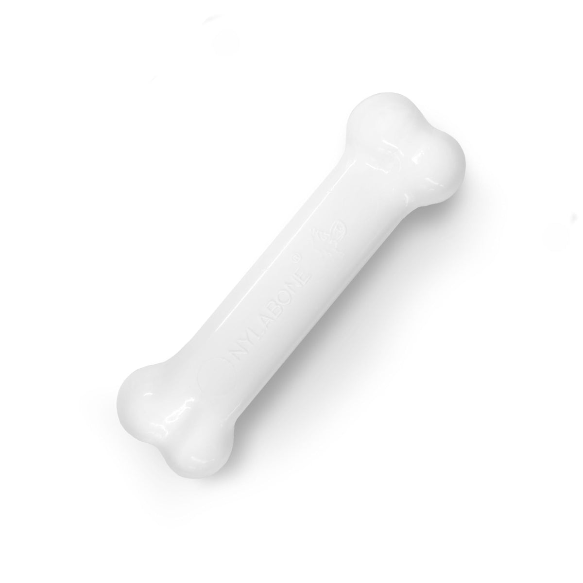 Nylabone os classique poulet, parfait pour occuper les chiens lors du jeu.