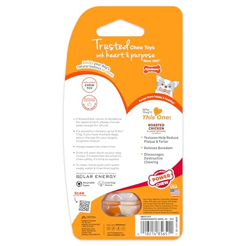 Nylabone os-mini-chiens, forme adaptée pour les chiens extrêmement petits.