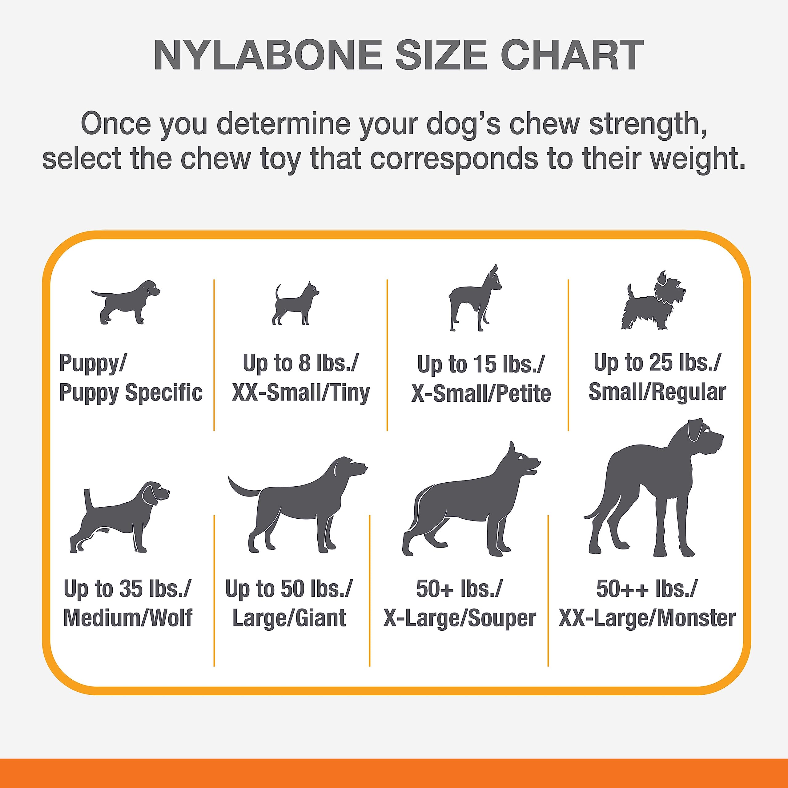 Nylabone Os Original Puissance, saveur beignets croustillants pendant les sessions de mâchage