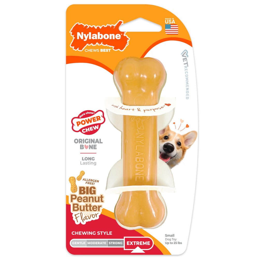 Nylabone Original Os: idéal comme jouet de substitution pour prévenir les dégâts à la maison.