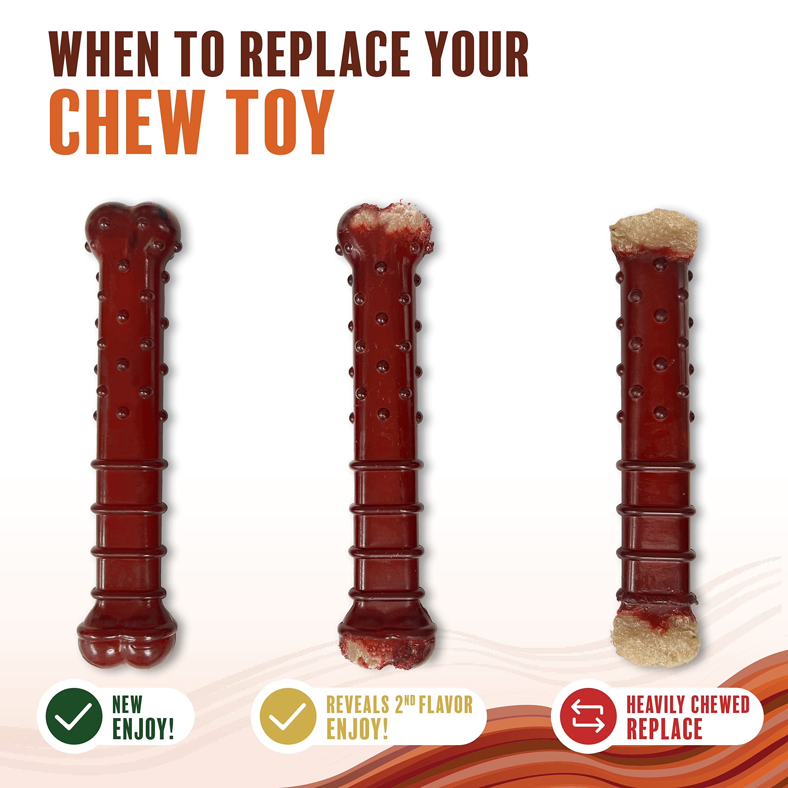 Nylabone Os peut aider à canaliser les habitudes de mastication de façon saine.