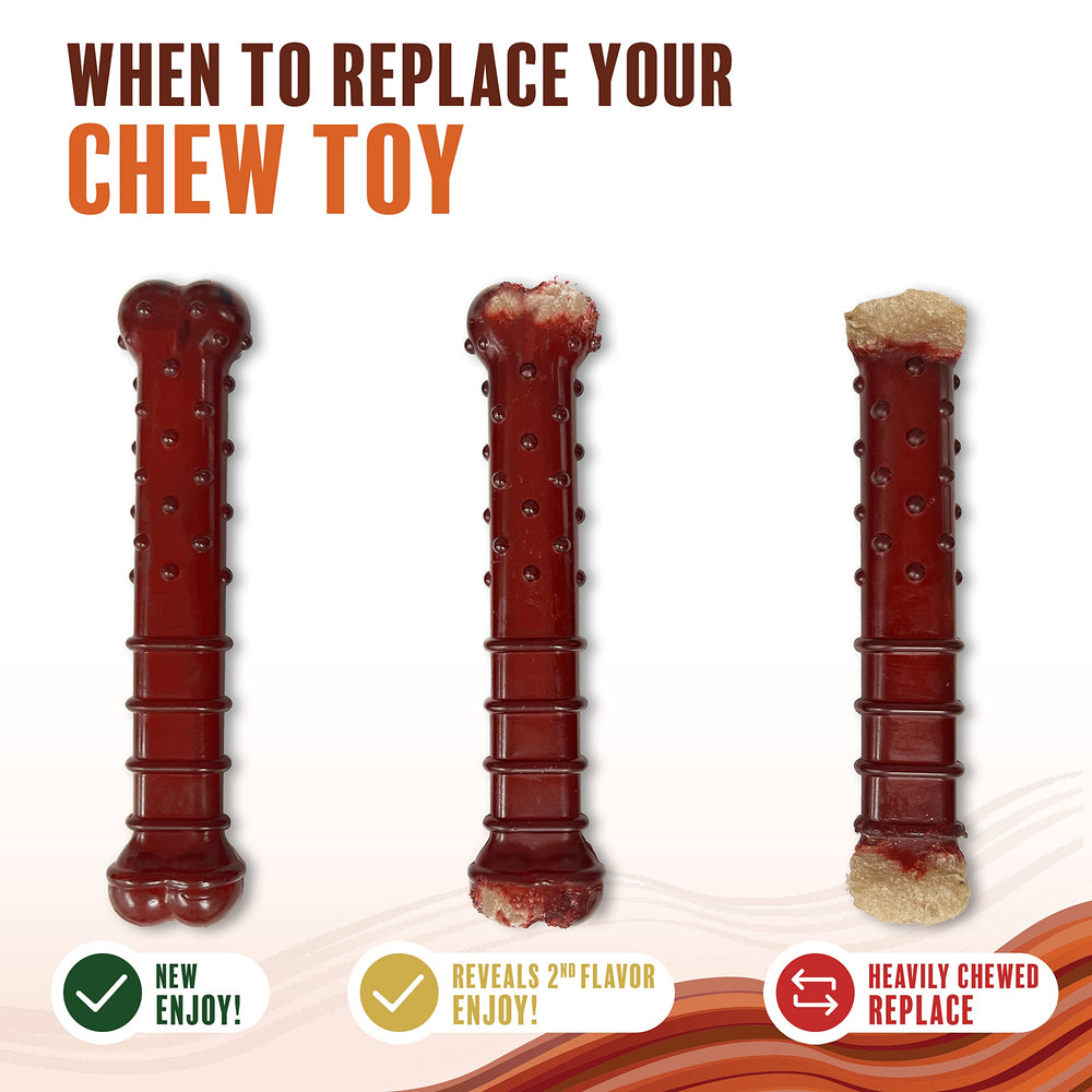 Nylabone Os peut aider à canaliser les habitudes de mastication de façon saine.