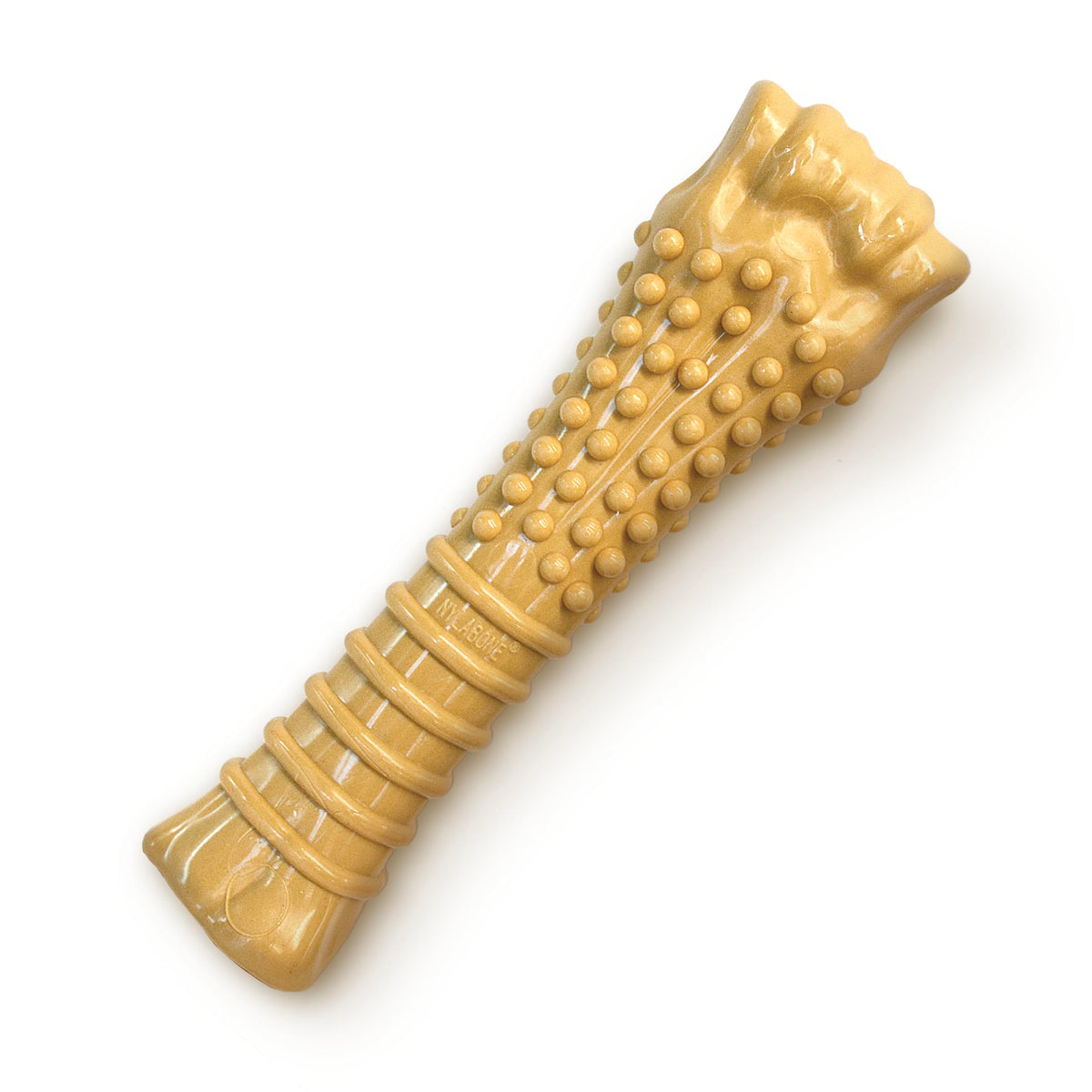 Nylabone os-texture-dur-mastication favorise le nettoyage des dents lors de sessions prolongées
