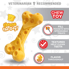 Nylabone Poches Texturées Gourmandes, friandises ajoutées pour stimuler l’attention.