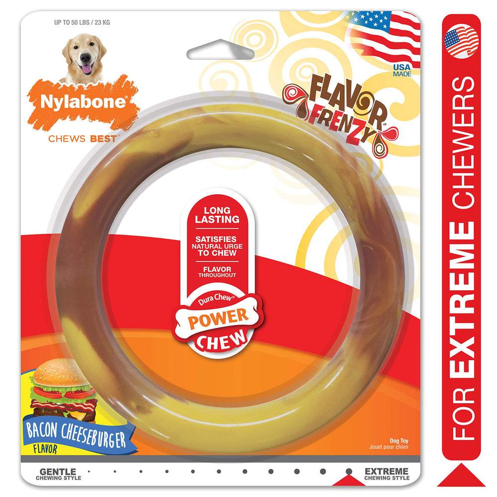 Nylabone Power Chew: design original pour chiens actifs et exigeants.