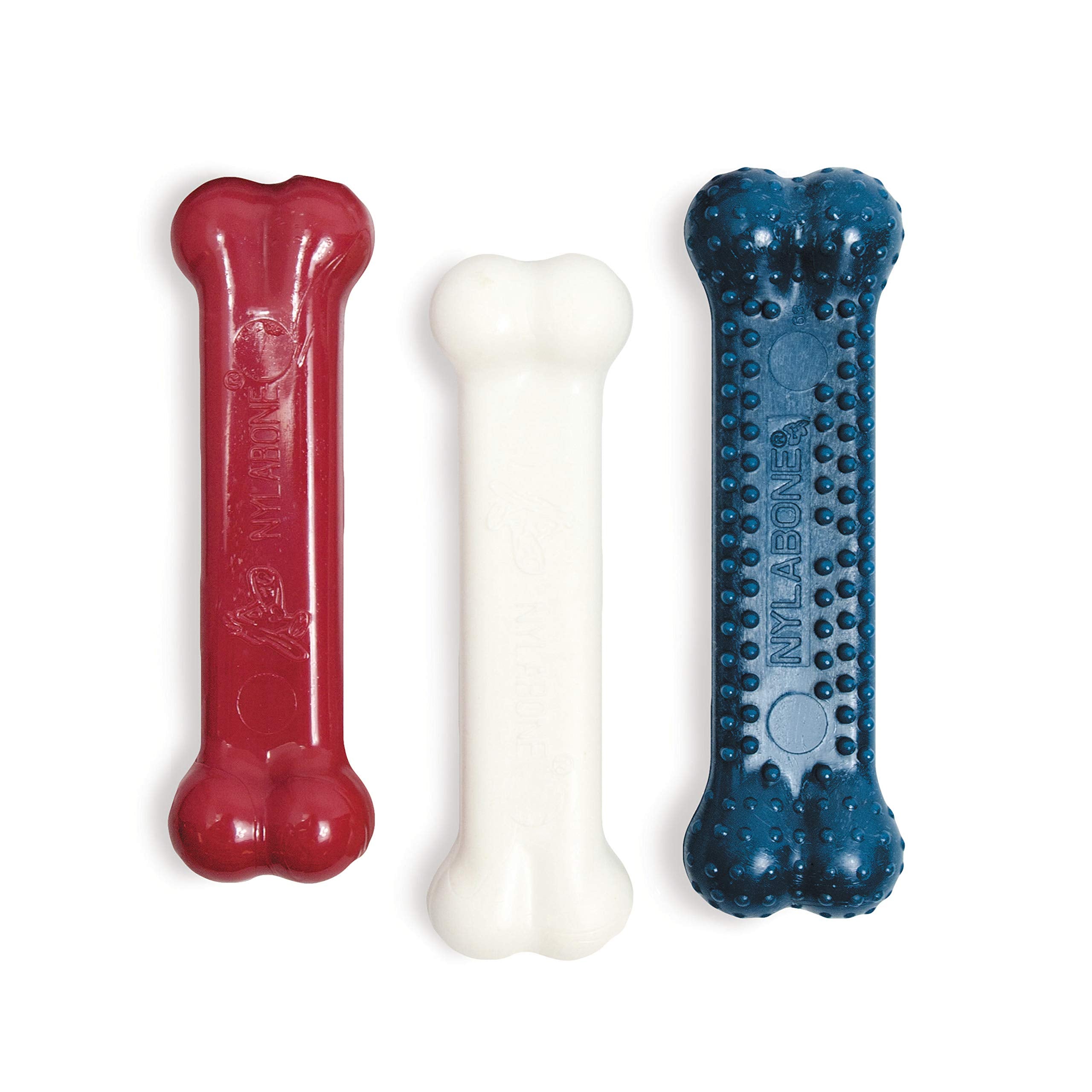 Nylabone Puissance à mâcher ensemble : trio durable pour petits chiens.