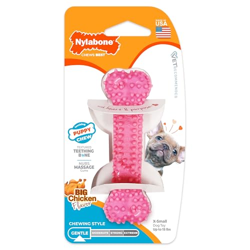Nylabone redirect-comportement chiot: canalise les morsures vers une activité sûre.
