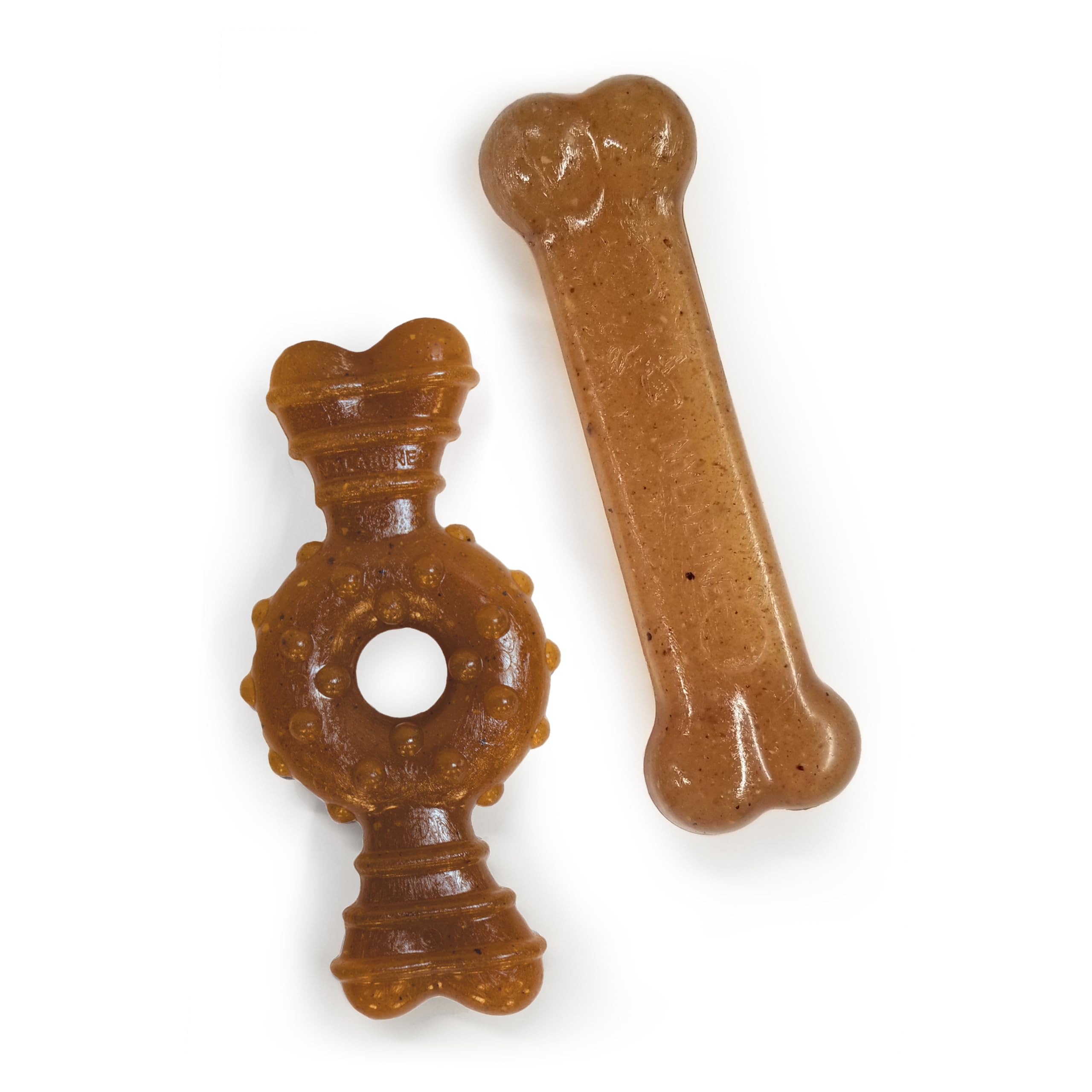 Nylabone Ring Bone : anneau de mastication pour chiot, massage des gencives.