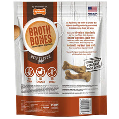 Nylabone sans cereales boeuf: récompense saine et digeste.