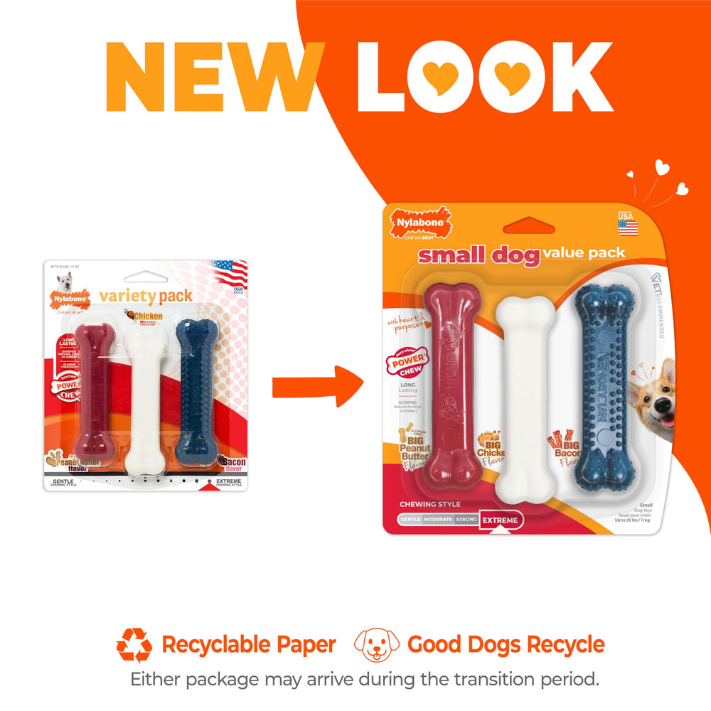 Nylabone Saveur Bacon : arôme alléchant pour stimuler la mastication.
