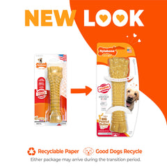 Nylabone saveur-beurre-arachide goût attirant tout au long du jouet