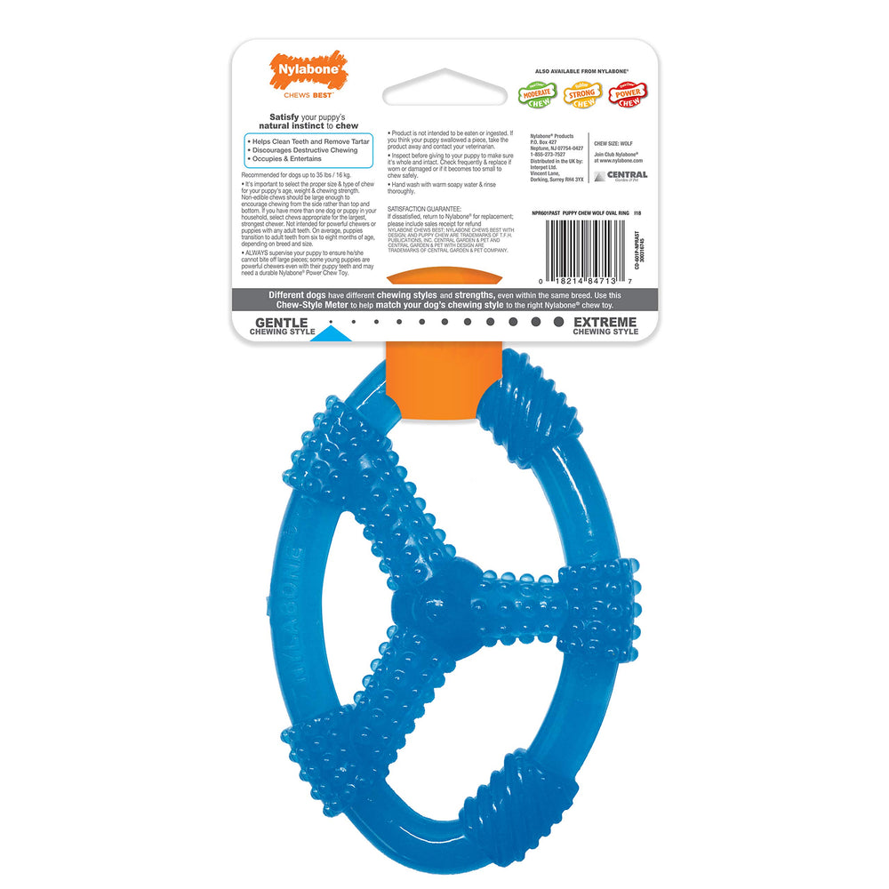 Nylabone Spin Tug & Play: choix fiable de la marque pour chiots en croissance.