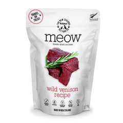Emballage The New Zealand Natural Pet Food Co Meow, pratique et facile à ranger.