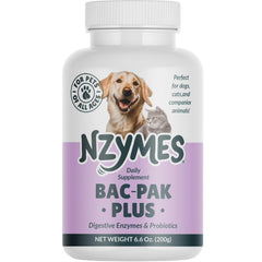 Nzymes Bac-Pak Plus verse dans la nourriture pour soutenir la digestion.
