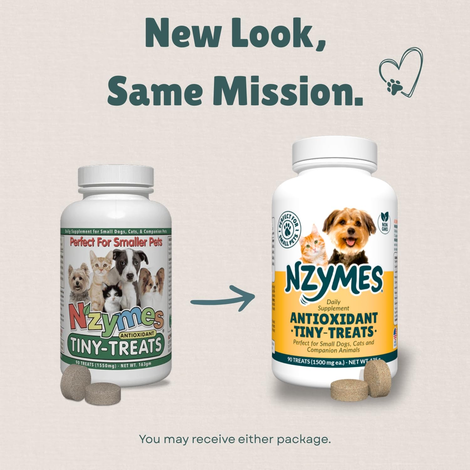 Nzymes Friandises Antioxydantes Minuscules dosage simple.