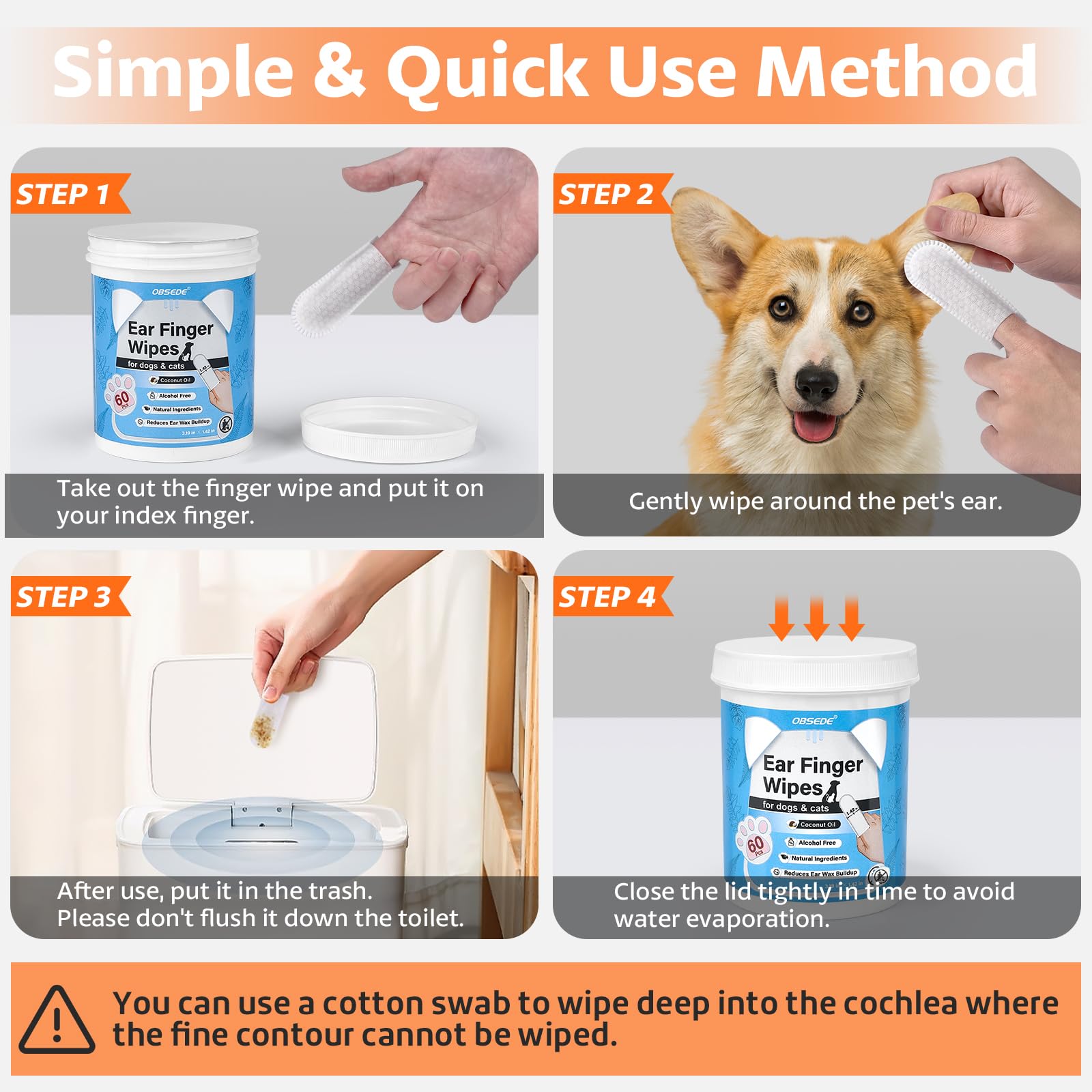 OBSEDE formule sans irritation adaptée chiens et chats
