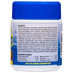 Formula One, pellets mous et petite taille adaptées poissons tropicaux.
