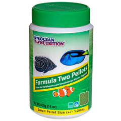 Ocean Nutrition Formula Two Pellets, ne trouble pas l'eau en raison de leur formulation.